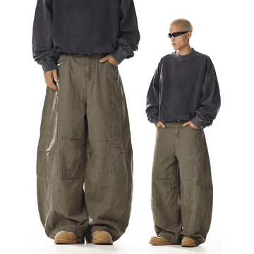 RT No. 32013 WORKWEAR WIDE BAGGY PANTS