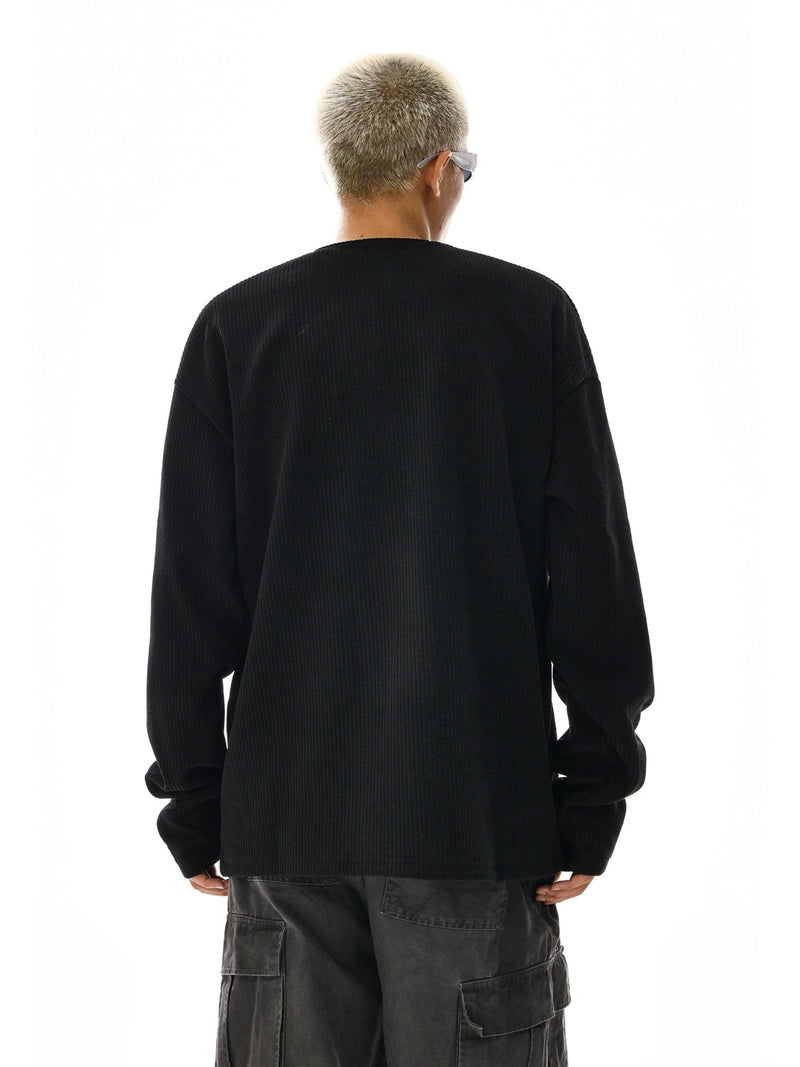 RT No. 12117 KNIT HALF ZIP LONGSLEEVE