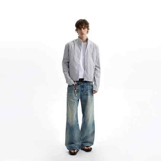 RT No. 40515 YORU COLLAR ZIPPER JACKET