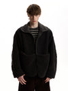 RT No. 59036 SUEDE SHEARLING JACKET