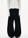 RT No. 32808 PLEATED STRIPED SCIMITAR SUIT PANTS