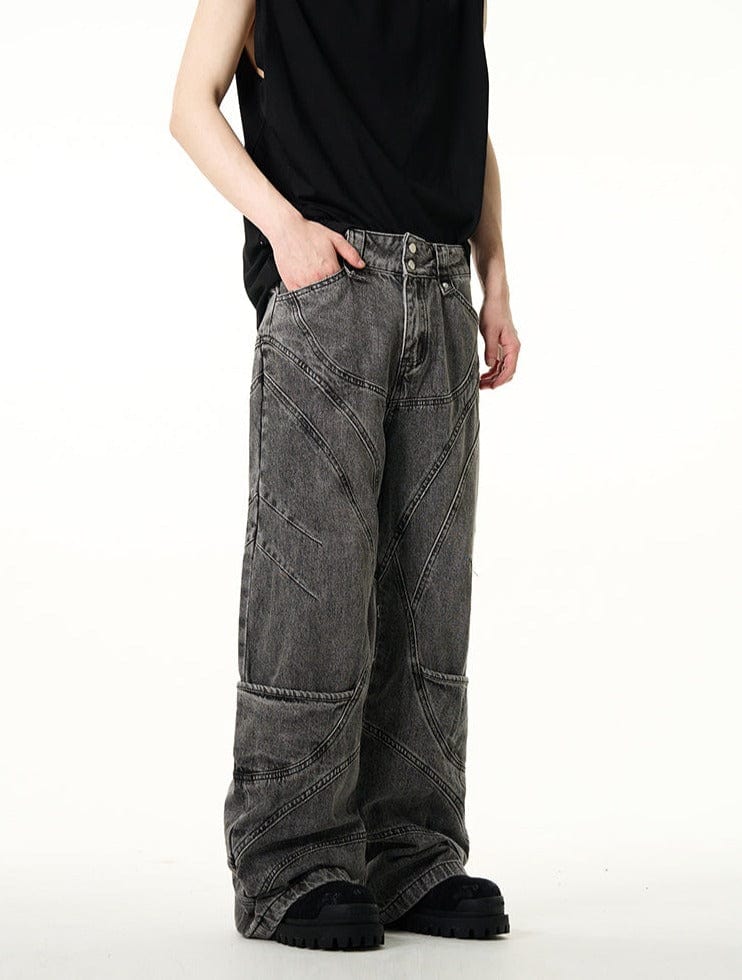 RT No. 10954 RODEO DARK GRAY DENIM JEANS