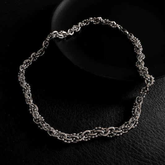 WRAPPED CHAIN NECKLACE