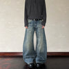 RT No. 40504 WHISKER WASH SCIMITAR DENIM JEANS