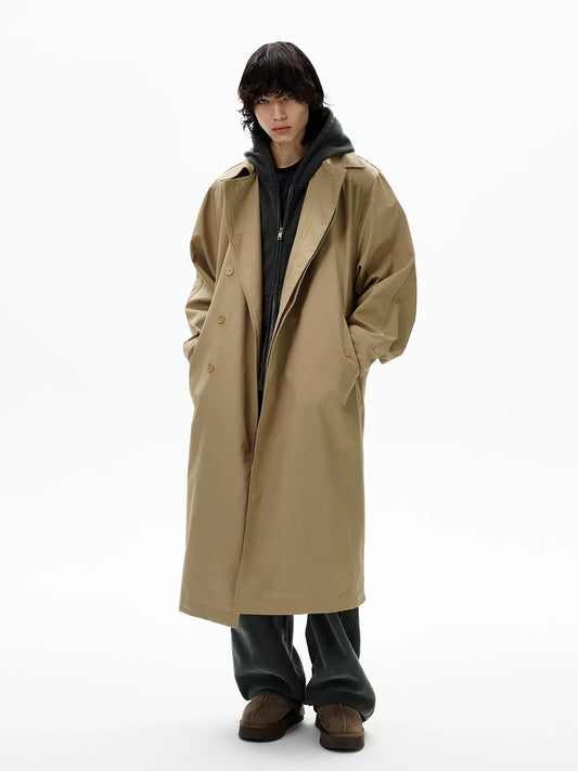 RT No. 50102 LONG TRENCH COAT