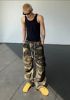 RT No. 9803 CAMO CARGO PANTS