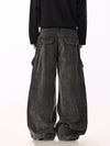 RT No. 58044 CORDUROY SCIMITAR CARGO PANTS