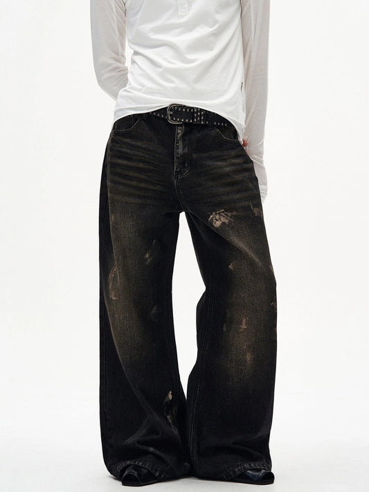 RT No. 32807 CHARCOAL DISTRESSED DENIM JACKET