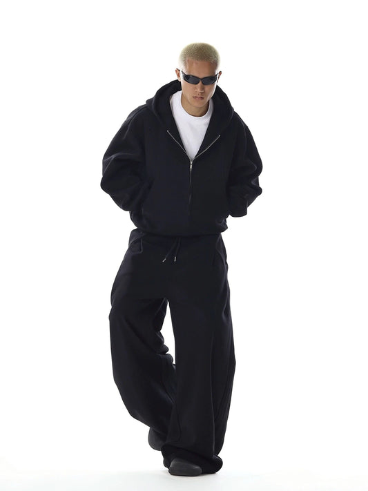 RT No. 32017 BLACK WIDE SCIMITAR SWEATPANTS