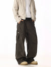RT No. 19801 RECONSTRUCTED BROWN CARGO PANTS