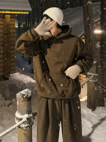 RT No. 48008 PULLOVER HOODIE & PLEATED SWEATPANTS