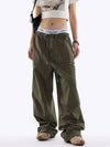 RTK (W) No. 531 PARACHUTE WIDE STRAIGHT PANTS