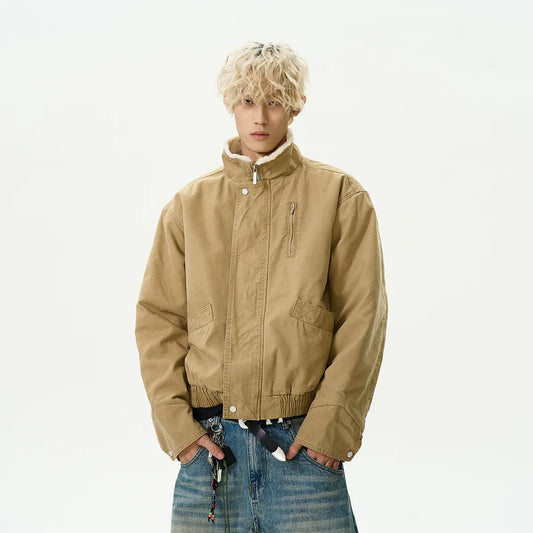 RT No. 40513 TORI KHAKI FLEECE INDUSTRIAL JACKET