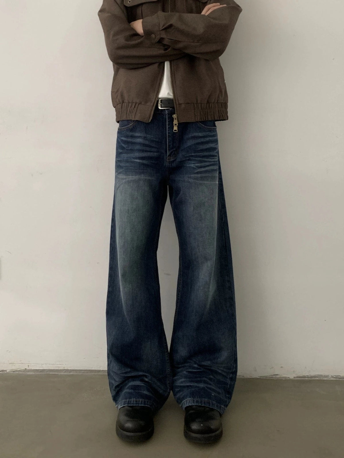 RT No. 28110 NEVADA BLUE DENIM STRAIGHT JEANS – REALTAKAI