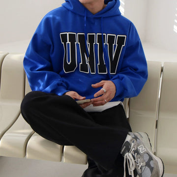 RT No. 11936 UNIV LETTERED PULLOVER HOODIE