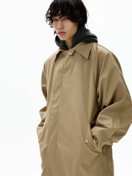 RT No. 50102 LONG TRENCH COAT