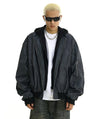 RT No. 11431 TWO PIECE HOODED MOTORCYCLE BOMBER LEATHER JK