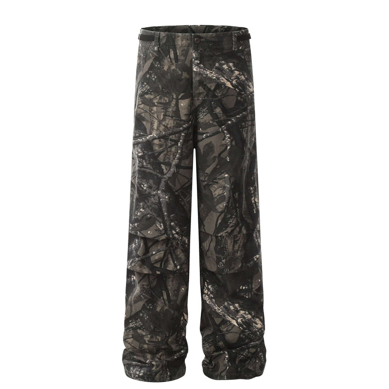 RT No. 11501 BRANCH CAMO STRAIGHT PANTS