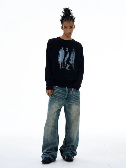 RT No. 19535 SHADOW CREWNECK LONGSLEEVE