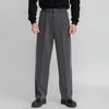 RT No. 12329 PLEATED FOLDED STRAIGHT CASUAL PANTS