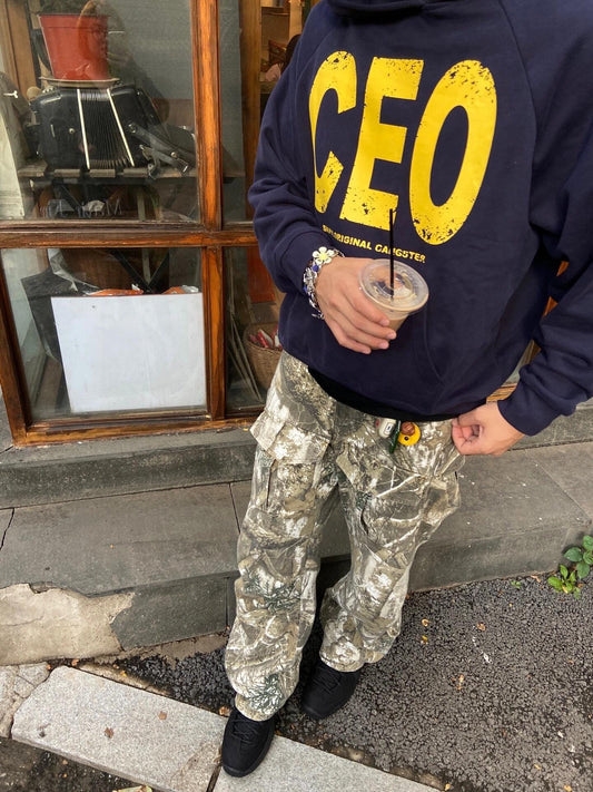 RT No. 10979 CAMO CARGO PANTS