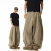 RT No. 19836 KHAKI SCIMITAR BAGGY PANTS