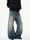 RT No. 32819 WASHED SCIMITAR DENIM JEANS