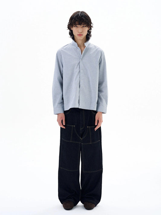 RT No. 29006 BLUE BUTTON-UP SHIRT