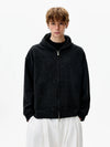 RT No. 50278 WOOLEN ZIPPER HOODIE