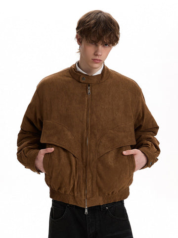 RT No. 58025 SUEDE HARRINGTON JACKET
