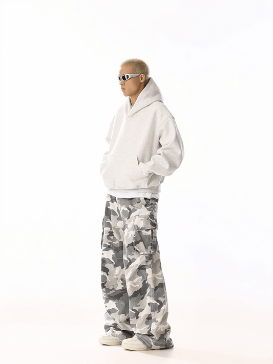 RT No. 19814 WINTER CAMO CARGO STRAIGHT PANTS