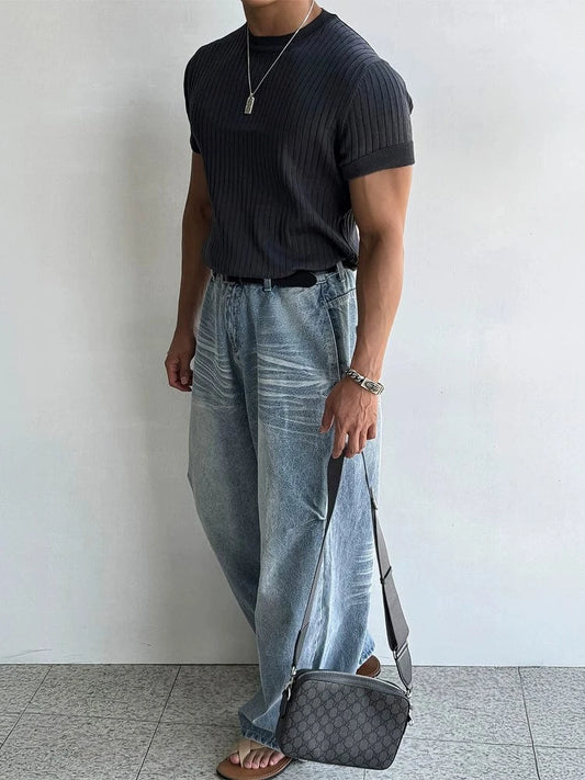 RT No. 19033 KNIT SHORT SLEEVE