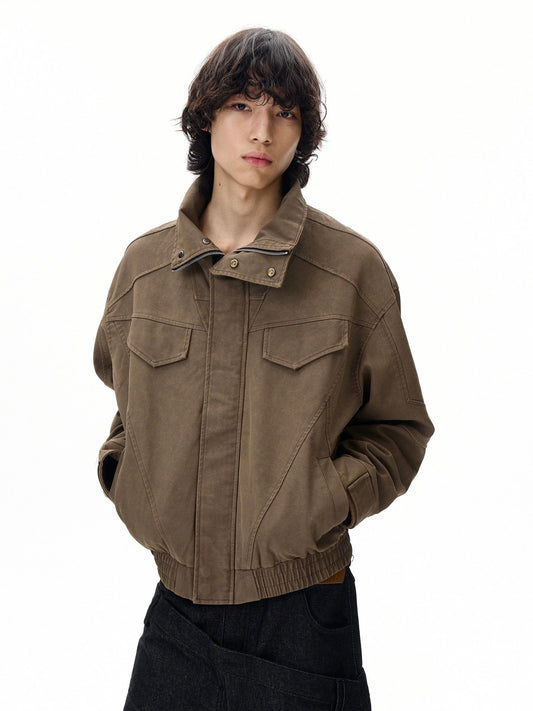 RT No. 31007 STAND COLLAR YORU DENIM JACKET