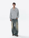 RT No. 50306 DISTRESSED V PULLOVER HOODIE