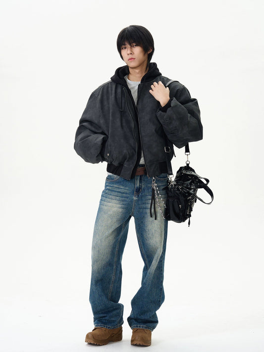 RT No. 12163 TWO PIECE HOODED PILOT JACKET