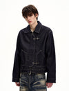 RT No. 50510 KNIGHT BUCKLE DENIM JACKET