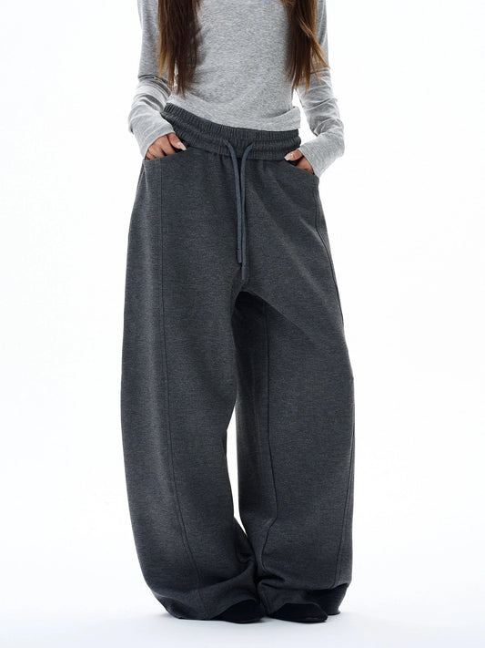 RT No. 29018 DARK GRAY RELAXED BAGGY SWEATPANTS