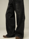 RT No. 10038 BLACK RODEO DENIM JEANS