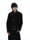 RT No. 25023 KUKI SUEDE COLLAR JACKET
