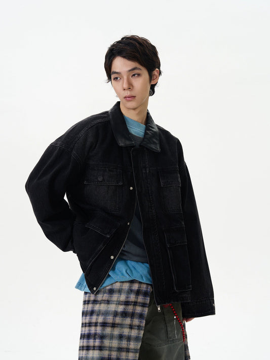RT No. 12231 BLACK DENIM WORKWEAR JACKET