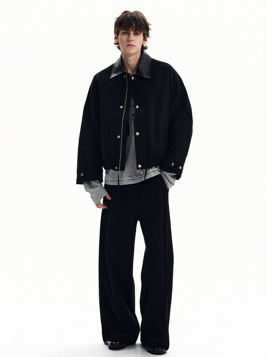 RT No. 55125 LEATHER COLLAR WORKWEAR JACKET