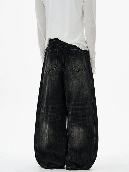 RT No. 32818 RODEO WASHED SCIMITAR DENIM JEANS