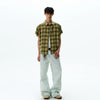 RT No. 40518 PLAID BARN SHORT SLEEVE SHIRT