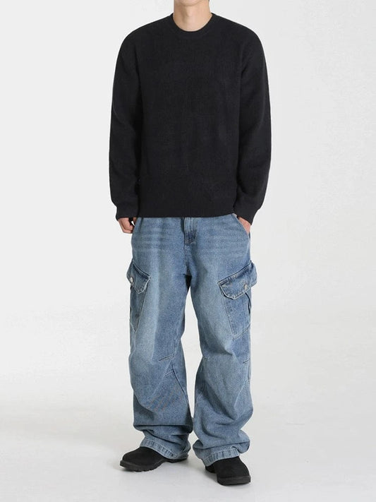 RT No. 32616 KNITWEAR CREWNECK SWEATER