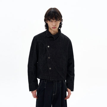 RT No. 29032 KENDO ABSTRACT DENIM JACKET