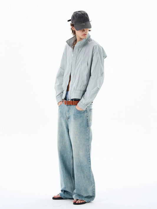 RT No. 18198 STAND COLLAR ZIP JACKET