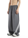 RT No. 11277 STRIPED STRAIGHT SPORT PANTS