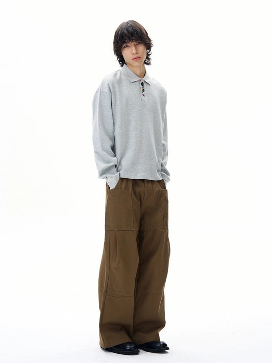 RT No. 31019 WORKWEAR BAGGY STRAIGHT PANTS