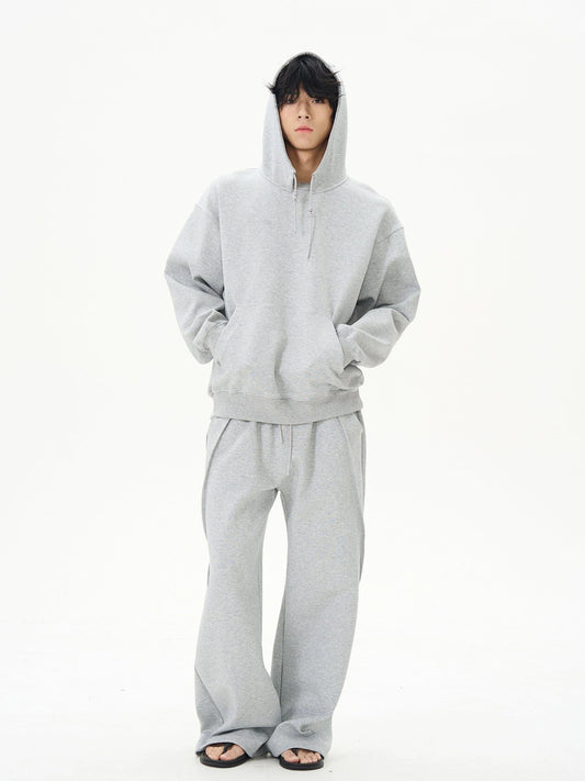 RT No. 12232 PULLOVER HOODIE & PLEATED SWEATPANTS