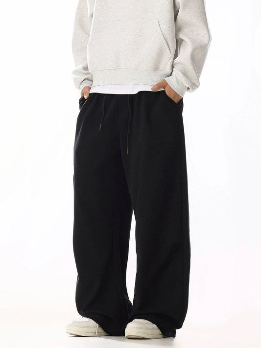 RT No. 19825 BLACK STRAIGHT SWEATPANTS
